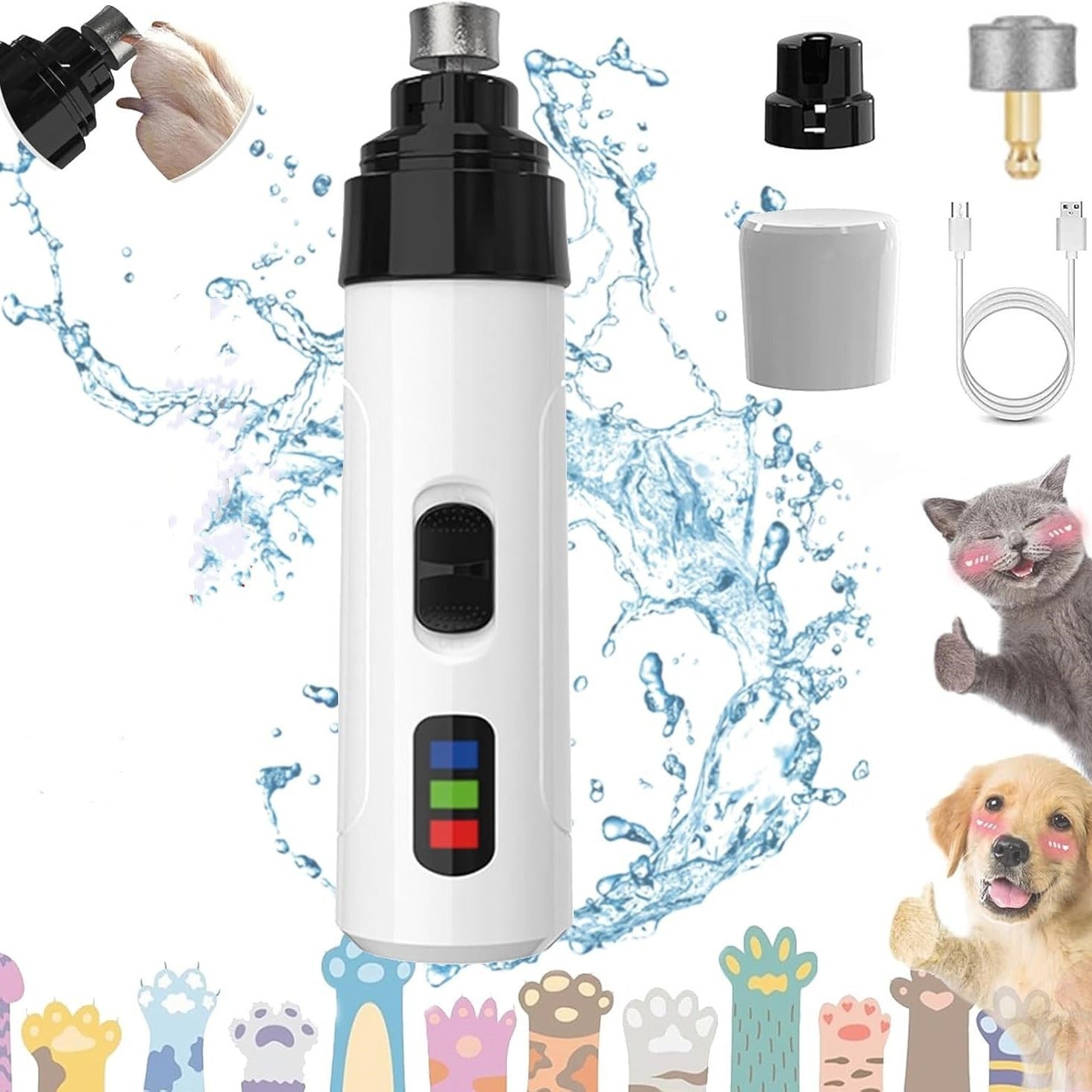 Pet nail grinder