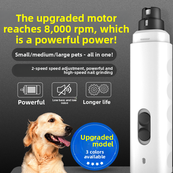 Pet nail grinder