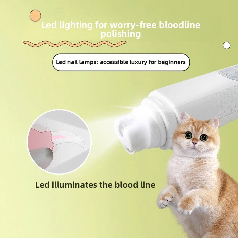 Pet nail grinder
