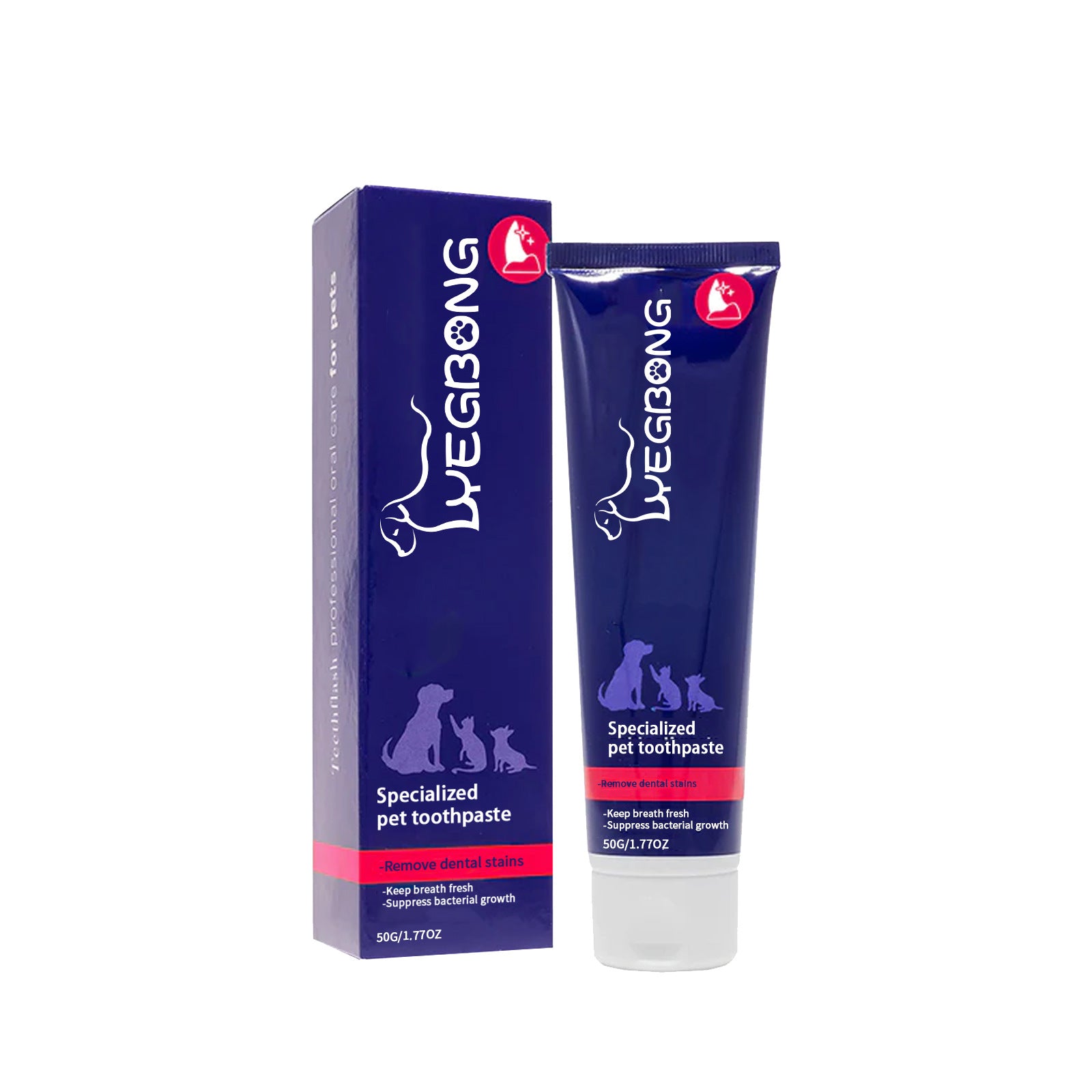 Pet Oral Cleaning Toothpaste for Cats and Dogs