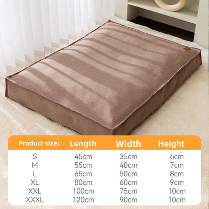 Pet pad dog bed