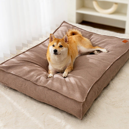 Pet pad dog bed
