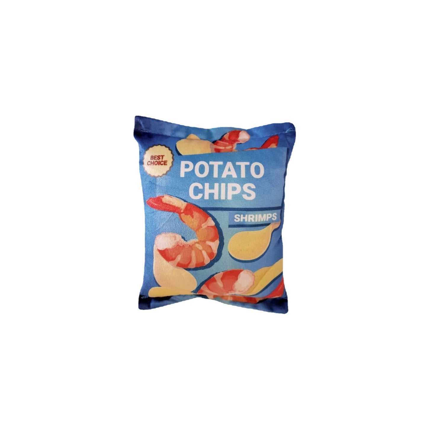 Pet paper sound-making toy potato chips
