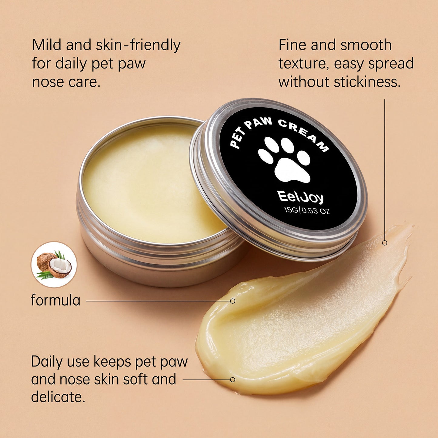 Pet Paw and Nose Moisturizing Cream