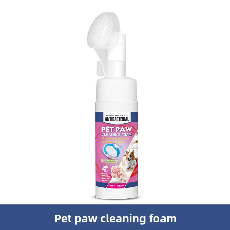 Pet Paw Cleansing Foam 150ml Antibacterial No-Rinse