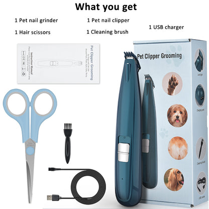 Pet paw hair trimmer