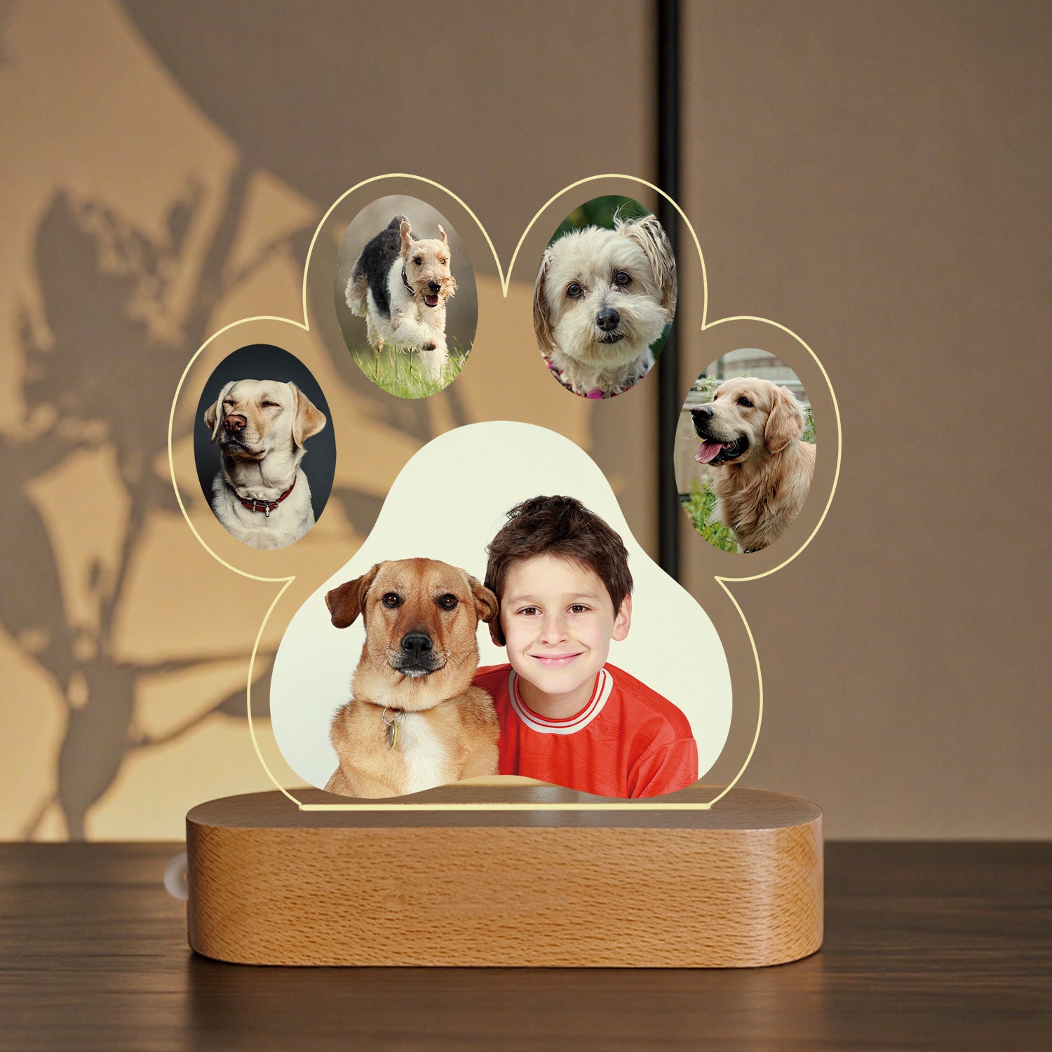 Pet Paw Night Light