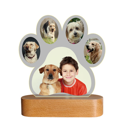 Pet Paw Night Light