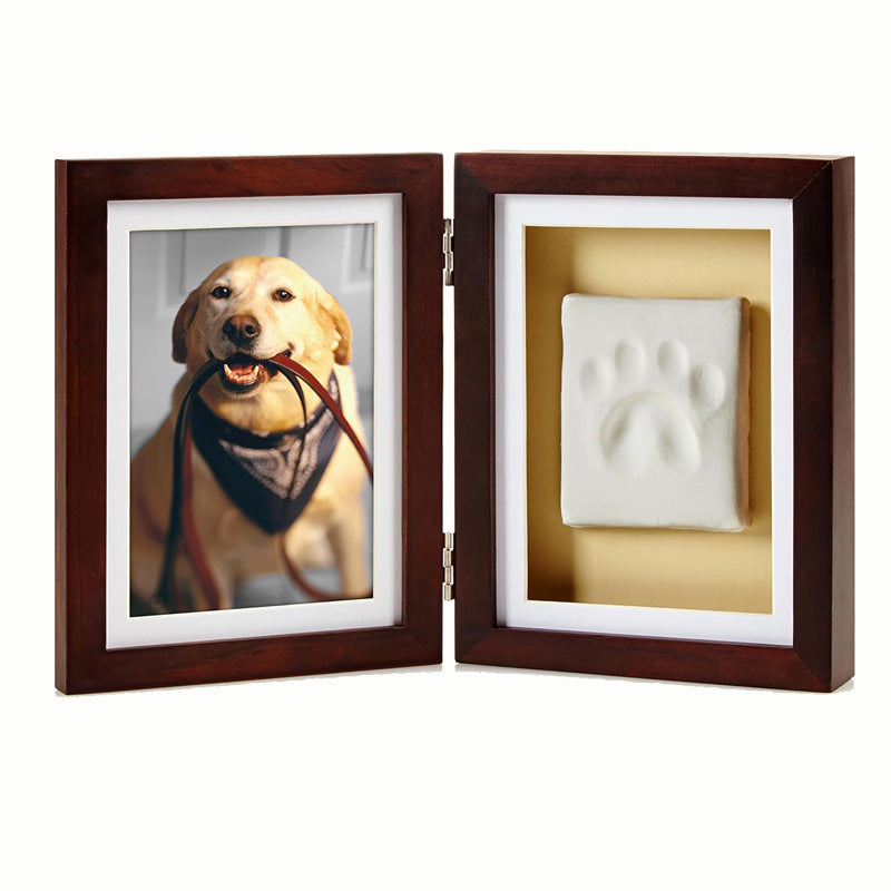Pet Paw Print Photo Frame Kit
