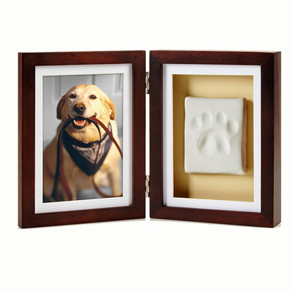Pet Paw Print Photo Frame Kit