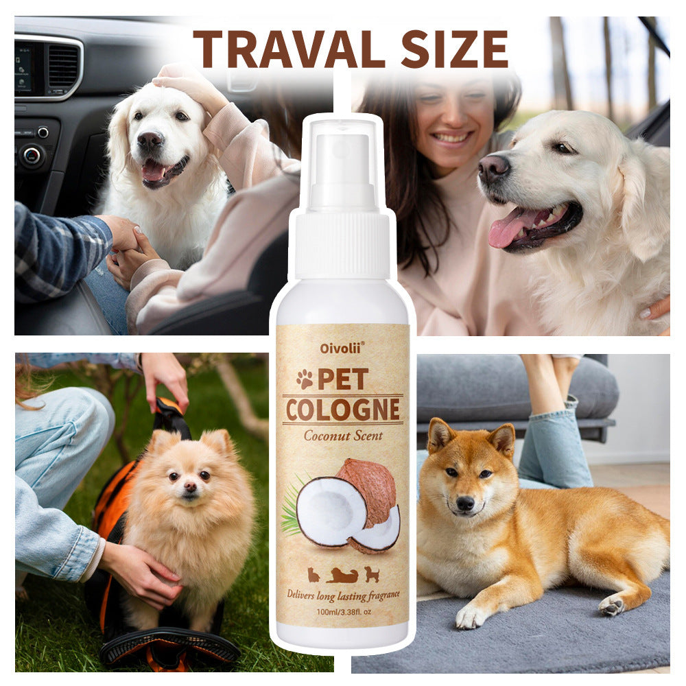 Pet Perfume Wholesale, Dog-Specific Deodorant, Long-Lasting Cherry Blossom Spray Deodorant, Shower Gel, Exclusively for Cross-Border Sales