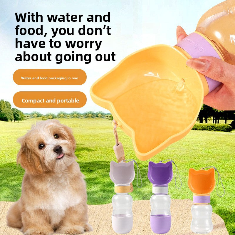 Pet portable small water bottle