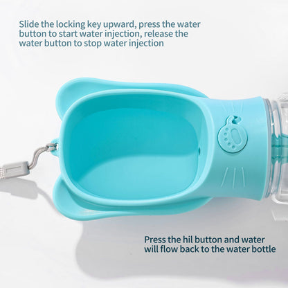 Pet Portable Travel Cup Dog Water Bottle Outdoor Leak Proof