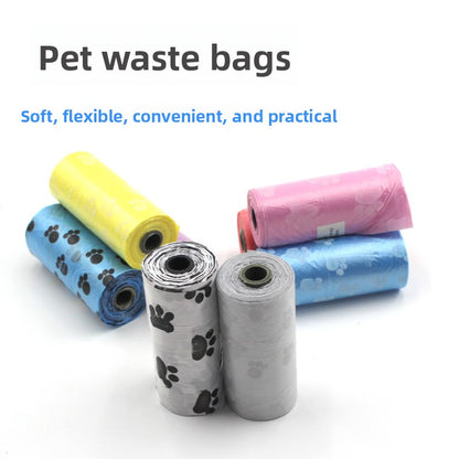 Pet print garbage bag