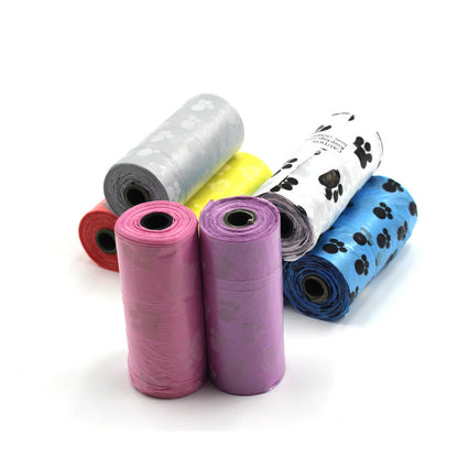 Pet print garbage bag