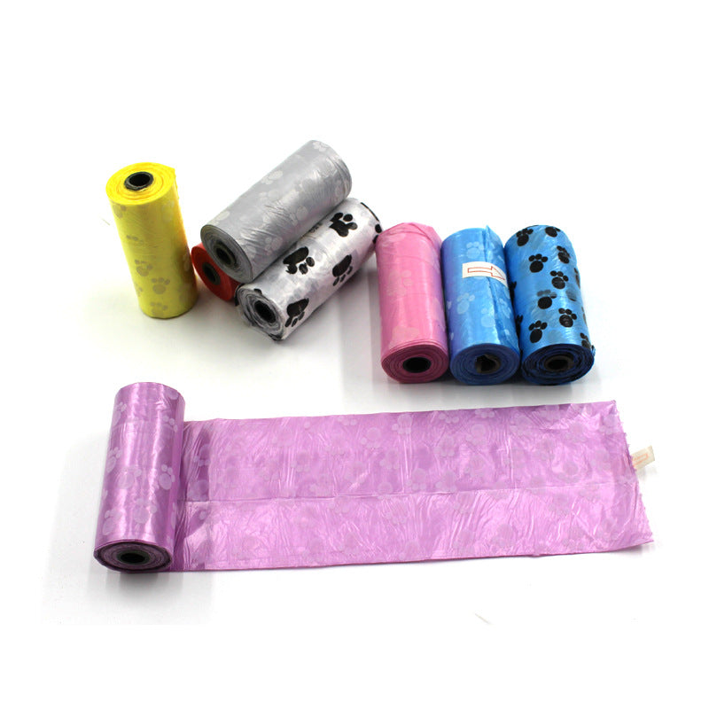 Pet print garbage bag