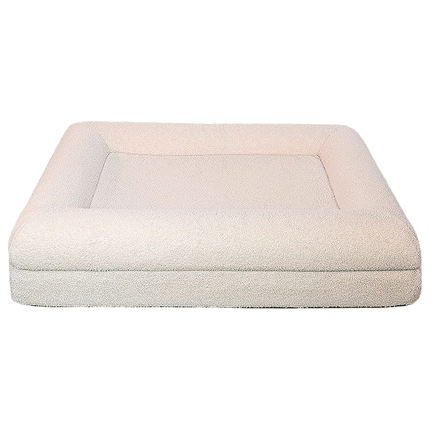 Pet rectangular bed