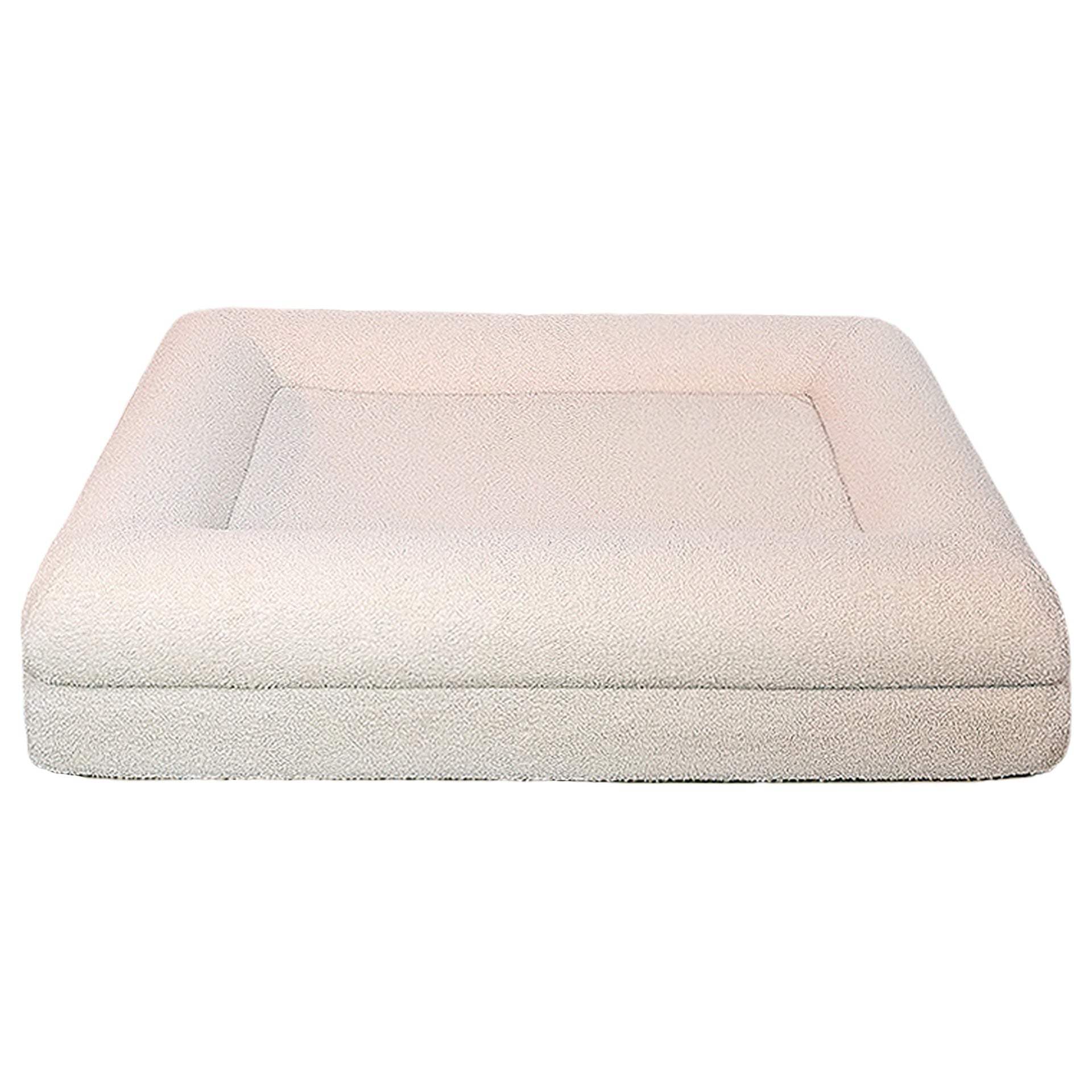 Pet rectangular bed