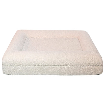 Pet rectangular bed