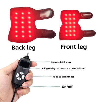 Pet red light therapy leg pads