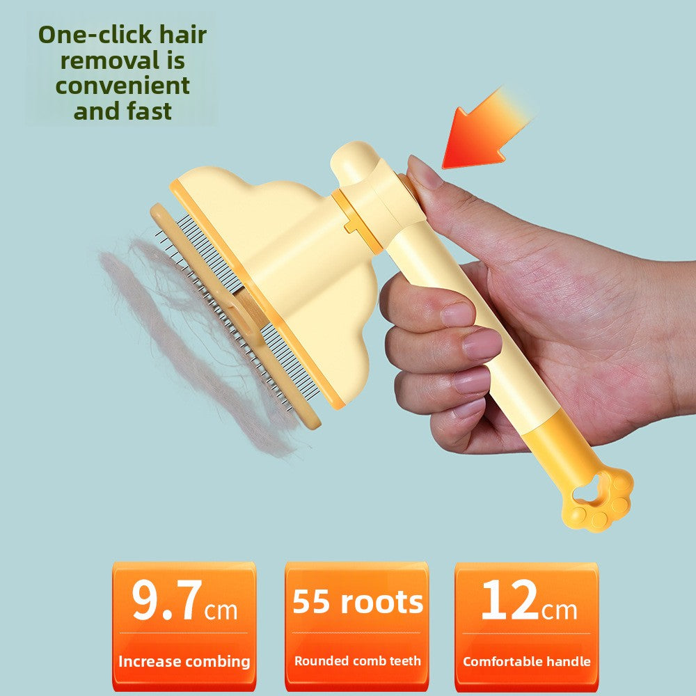 Pet Rotating Hair Removal Comb
