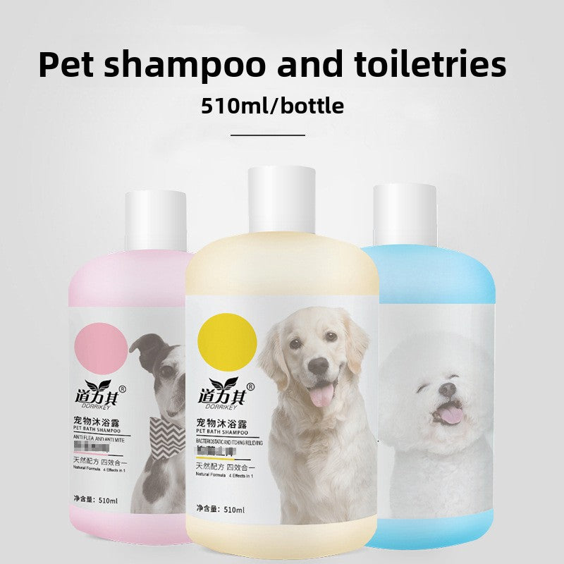 Pet Shampoo 510ml for Cats and Dogs