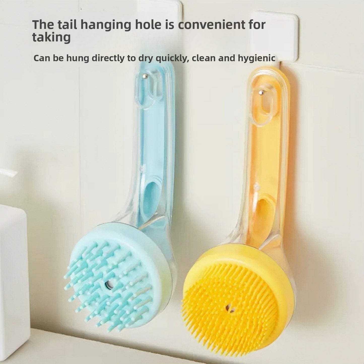 Pet Shampoo Bath Brush with Massage Function