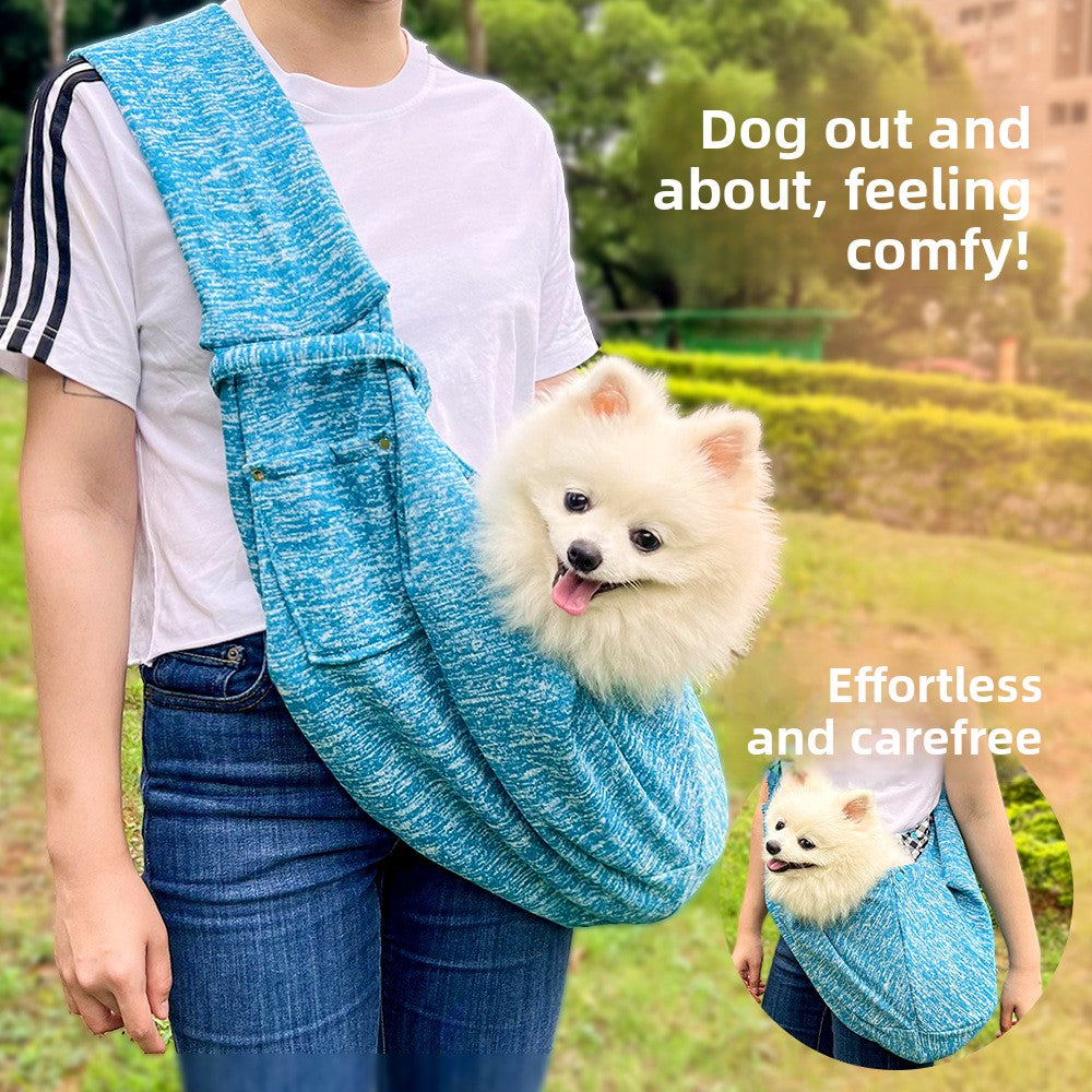 Pet Shoulder Backpack for Small Dogs