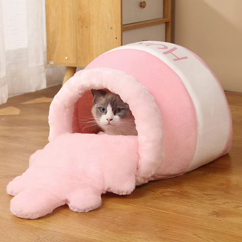 Pet sleeping area
