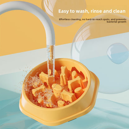 Pet Slow-Feeding Bowl