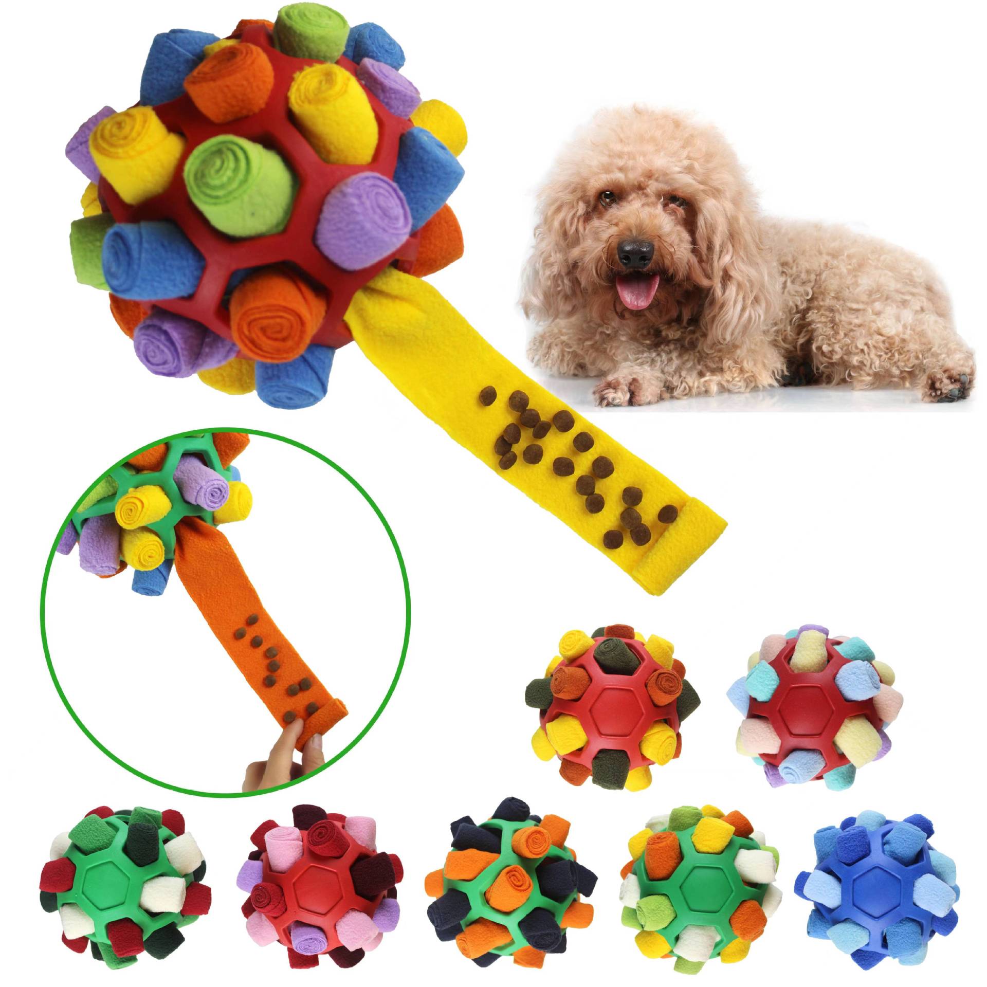 Pet Sniffing Ball Chew Toy