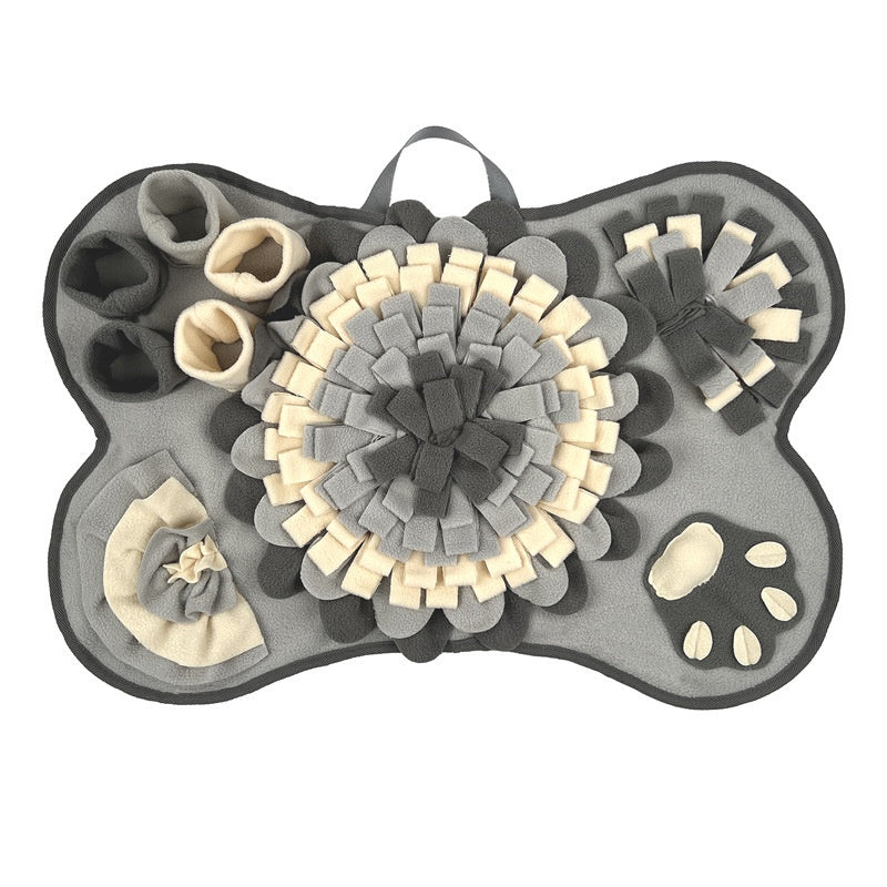 Pet Sniffing Mat Brain Training Toy Slow Feeder