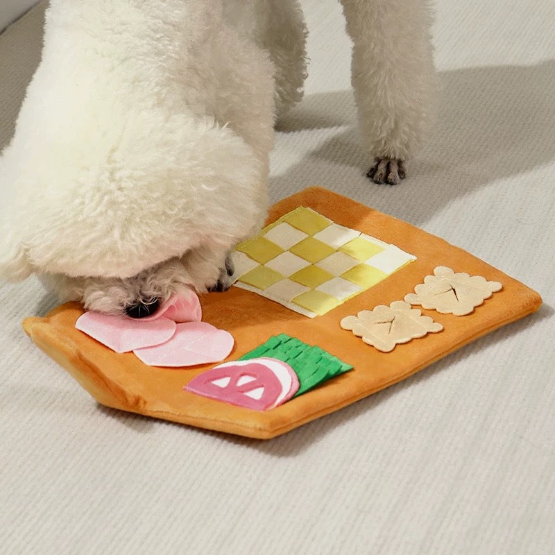 Pet Sniffing Mat Chew Resistant Plush Toy