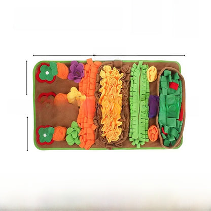 Pet sniffing pad interactive toy