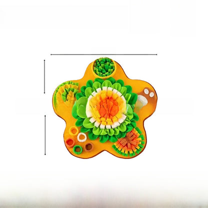 Pet sniffing pad interactive toy