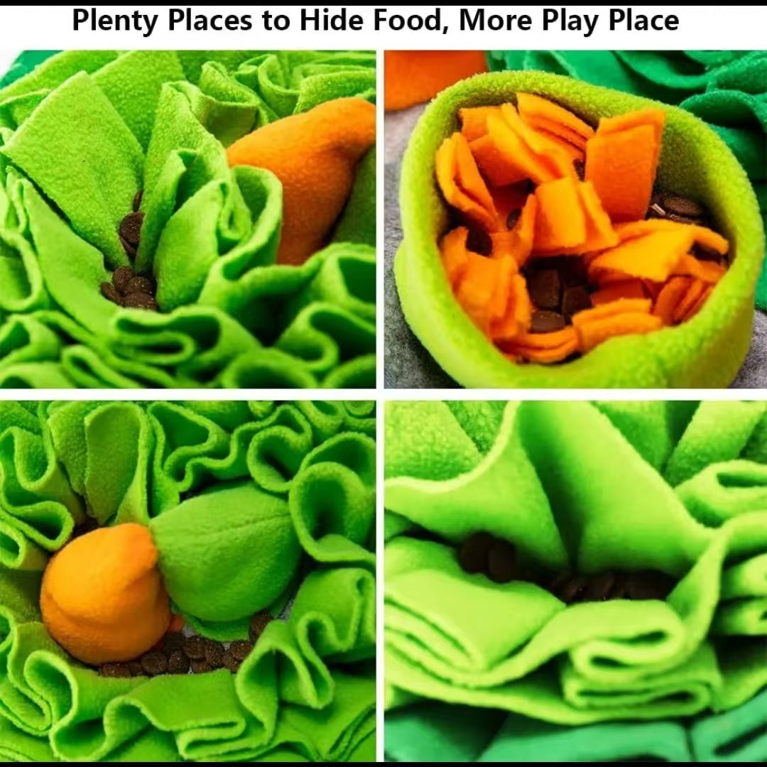 Pet sniffing pad interactive toy