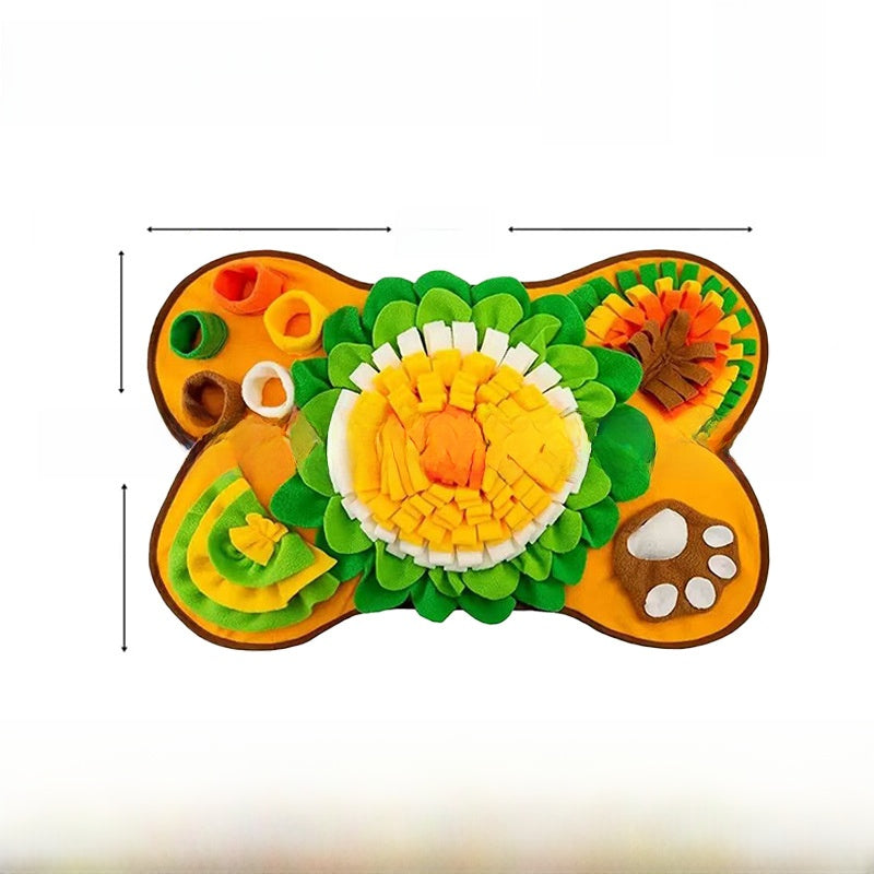 Pet sniffing pad interactive toy