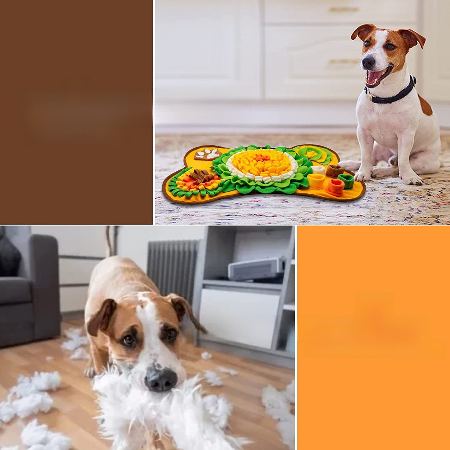 Pet sniffing pads
