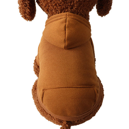 Pet soft fleece hoodie