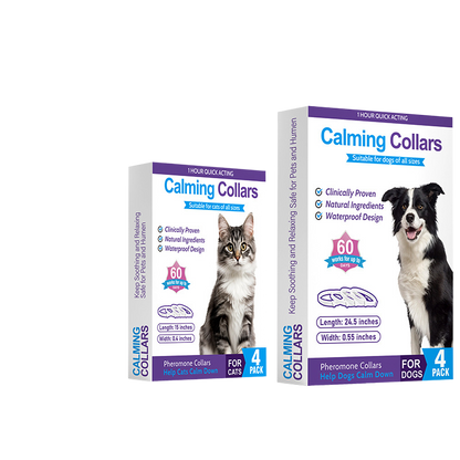 Pet soothing collar