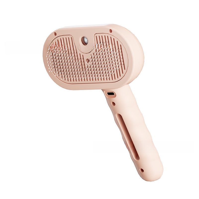 Pet Spray Grooming Comb with Detangling Function