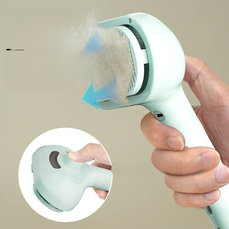 Pet Spray Grooming Comb with Detangling Function