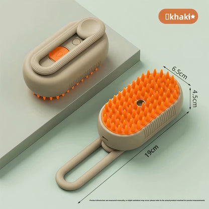 Pet Spray Grooming Comb with Steam Function