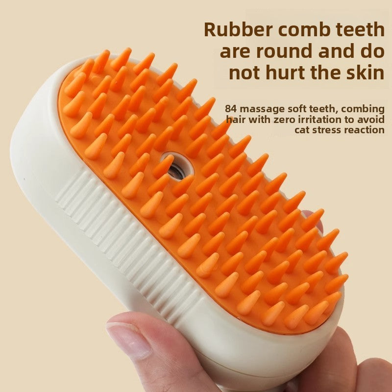 Pet Spray Grooming Comb with Steam Function