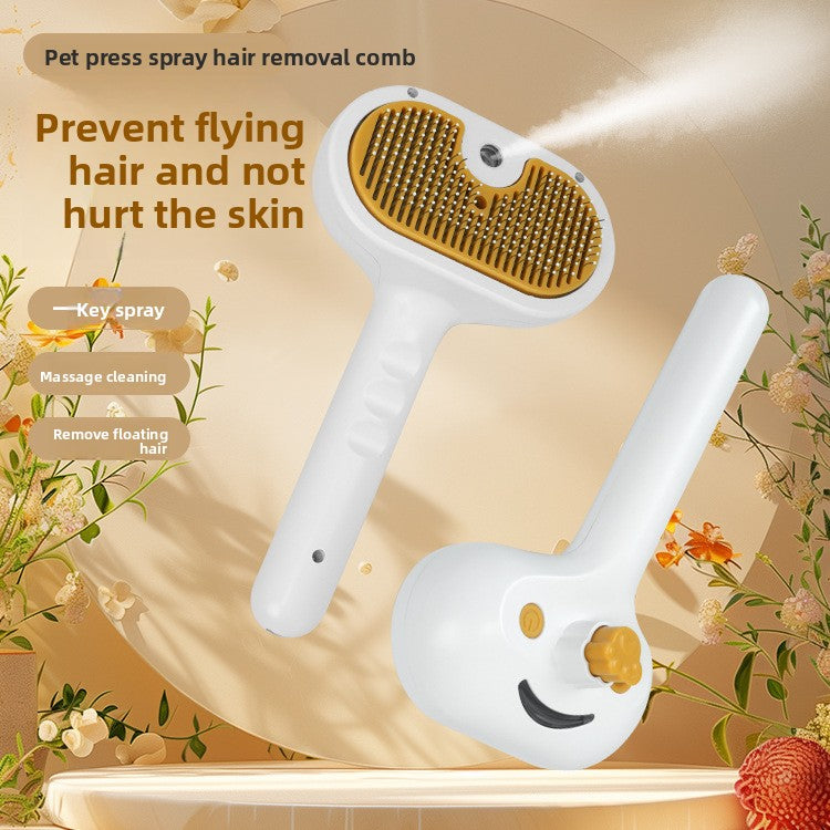 Pet spray massage comb cat comb