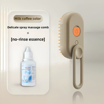 Pet Spray Massage Comb, Steam Combing Brush