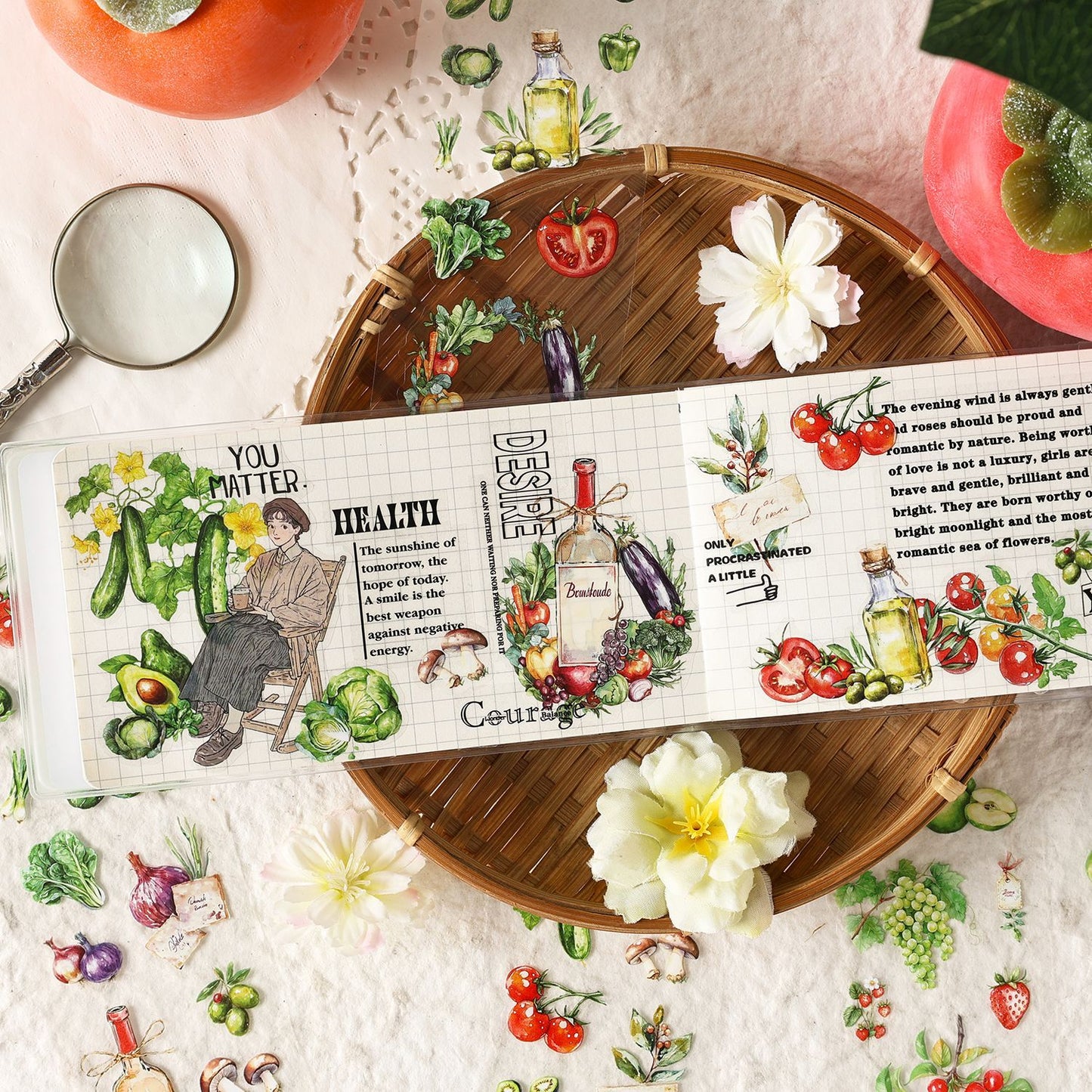 PET Sticker Set for Handbooks
