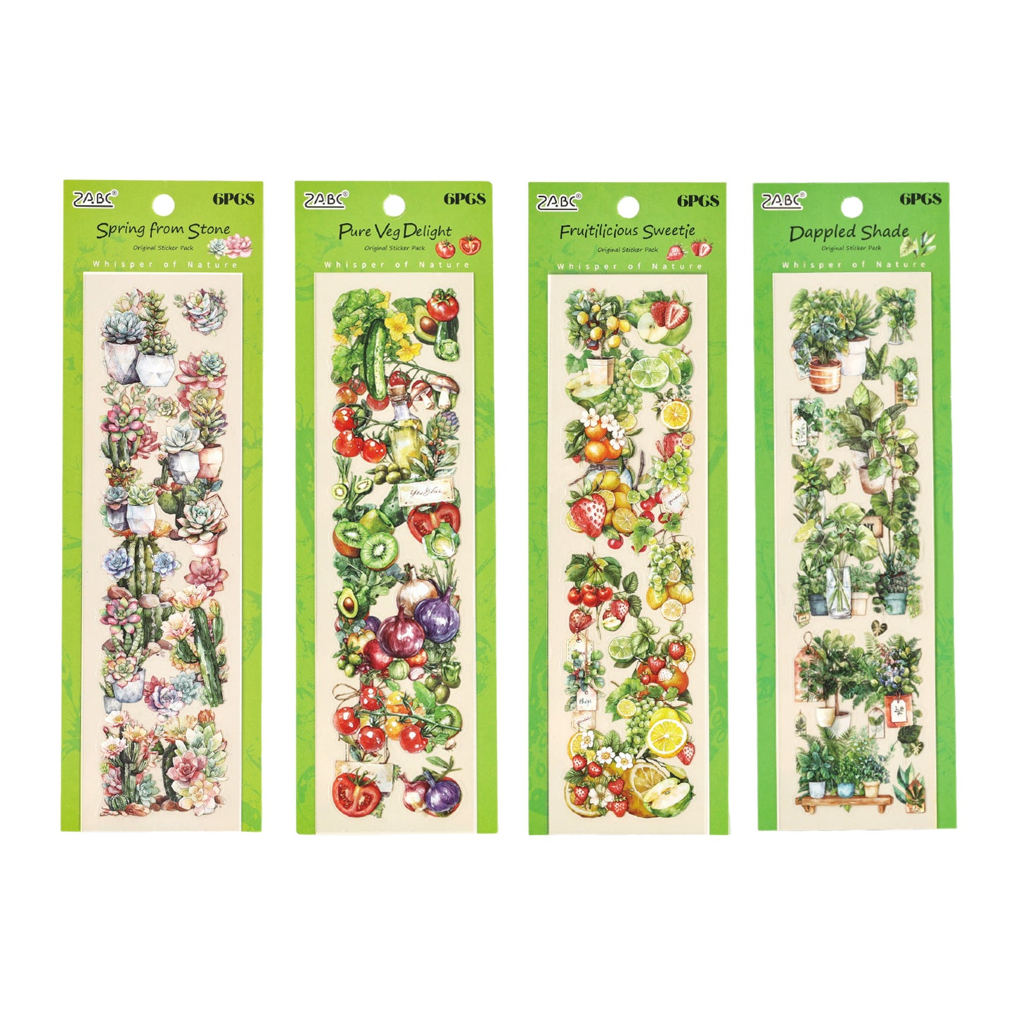 PET Sticker Set for Handbooks