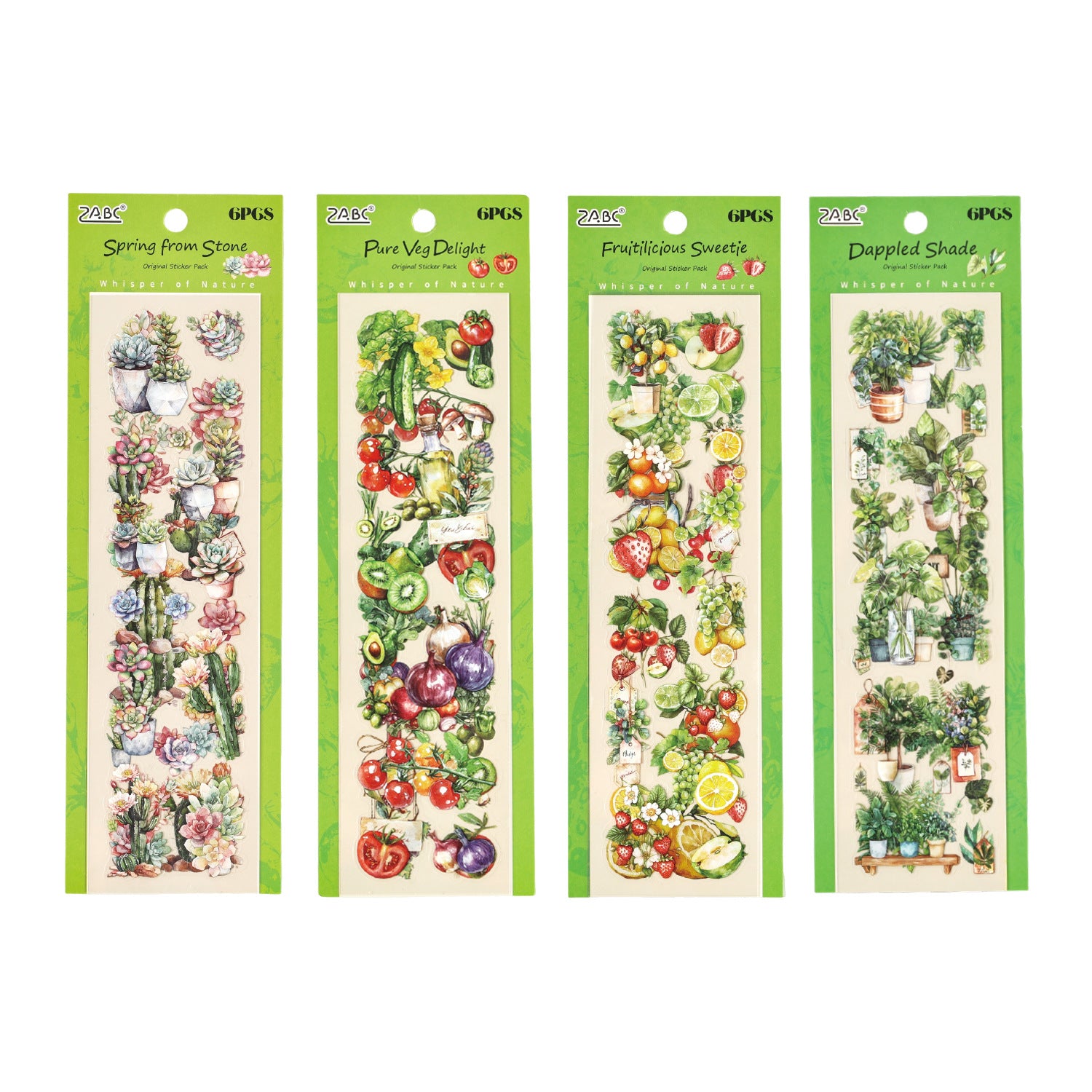 PET Sticker Set for Handbooks