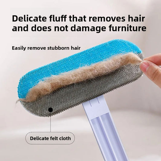 Pet sticky hair scraper